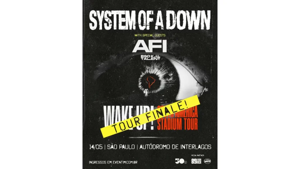 System of a Down - Shows 2025