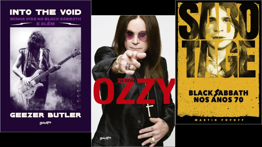 BLACK SABBATH - INFLUENCIA CULTURAL - LIVROS SOBRE BLACK SABBATH