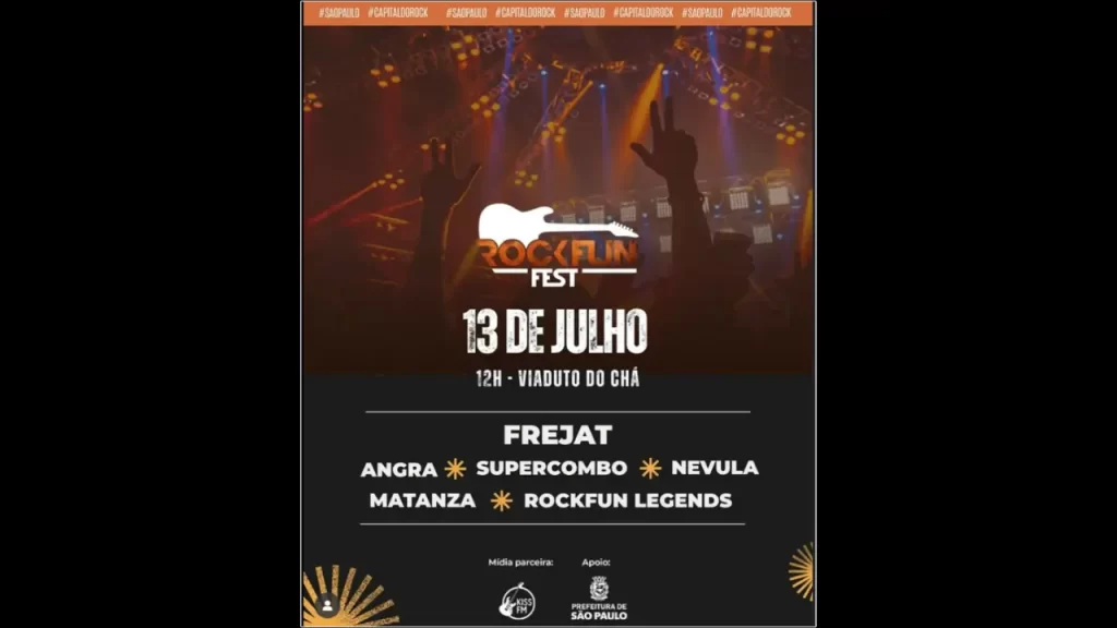 DROPS DE NOTÍCIAS DA SEMANA – 30 DE JUNHO A 06 DE JULHO - ROCKFUN FEST