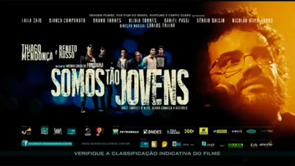 Cinebiografias de cantores brasileiros - Somos Tão Jovens Renato Russo