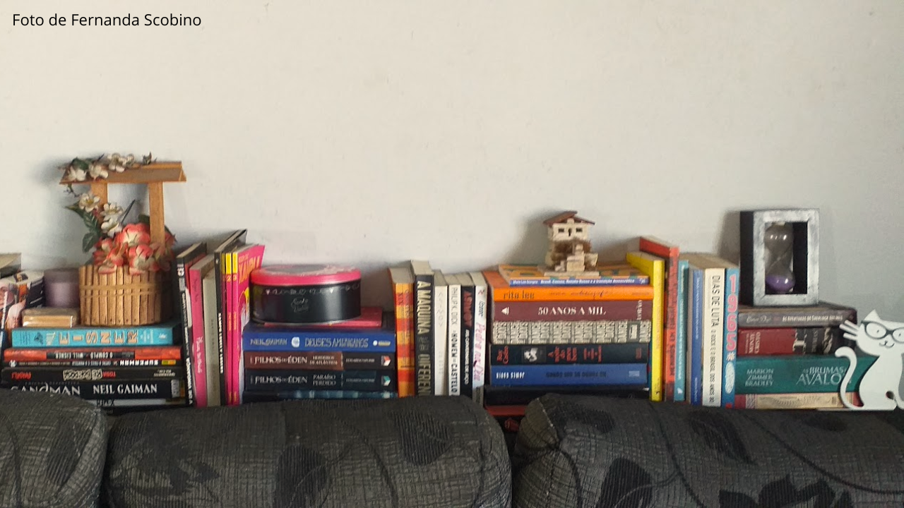 LIVROS COMO OBJETOS DE DECORAÇÃO