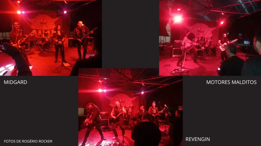 Metal autoral brasileiro - Motores Malditos banda - Revengin Dark Dogma - Midgard Verdugos