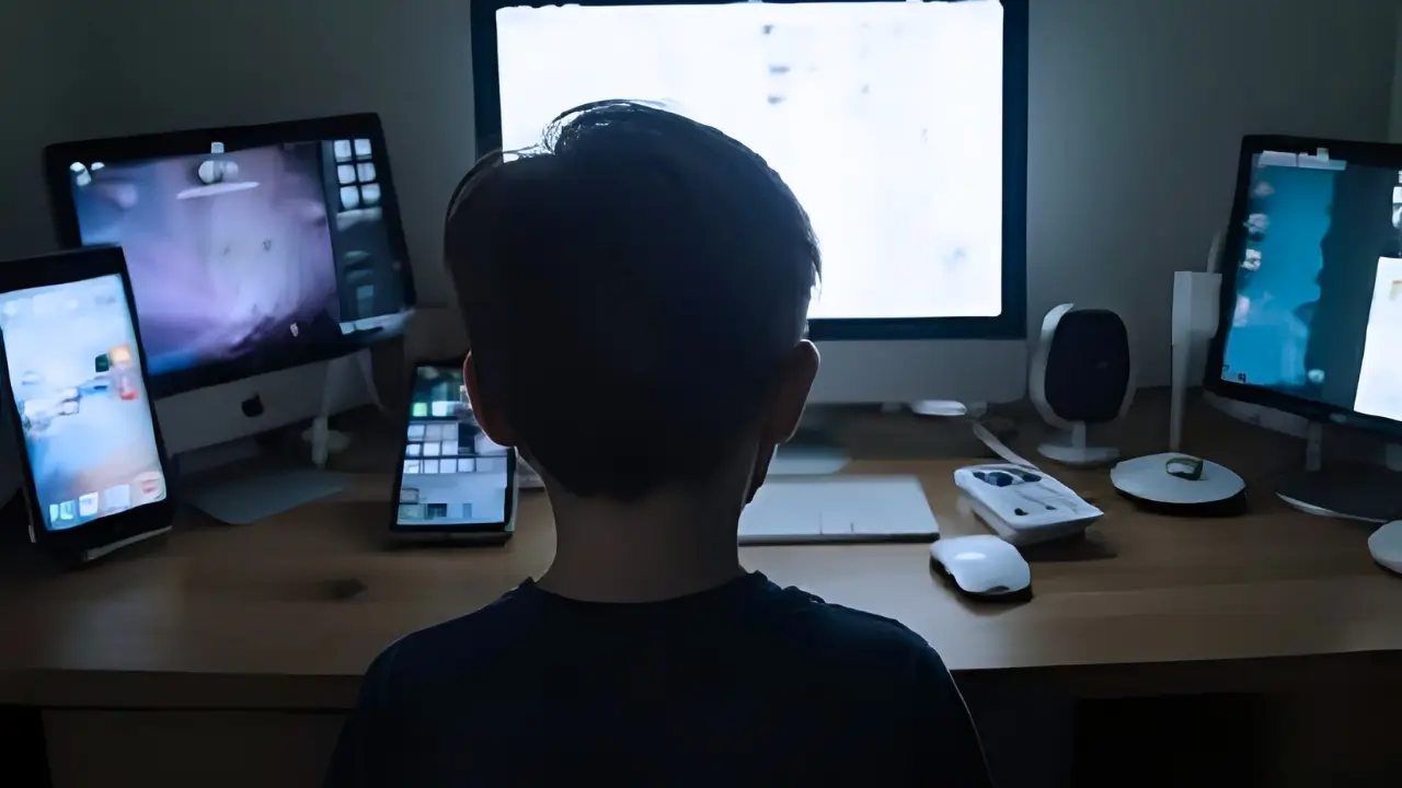 Perigo da internet para crianças e jovens