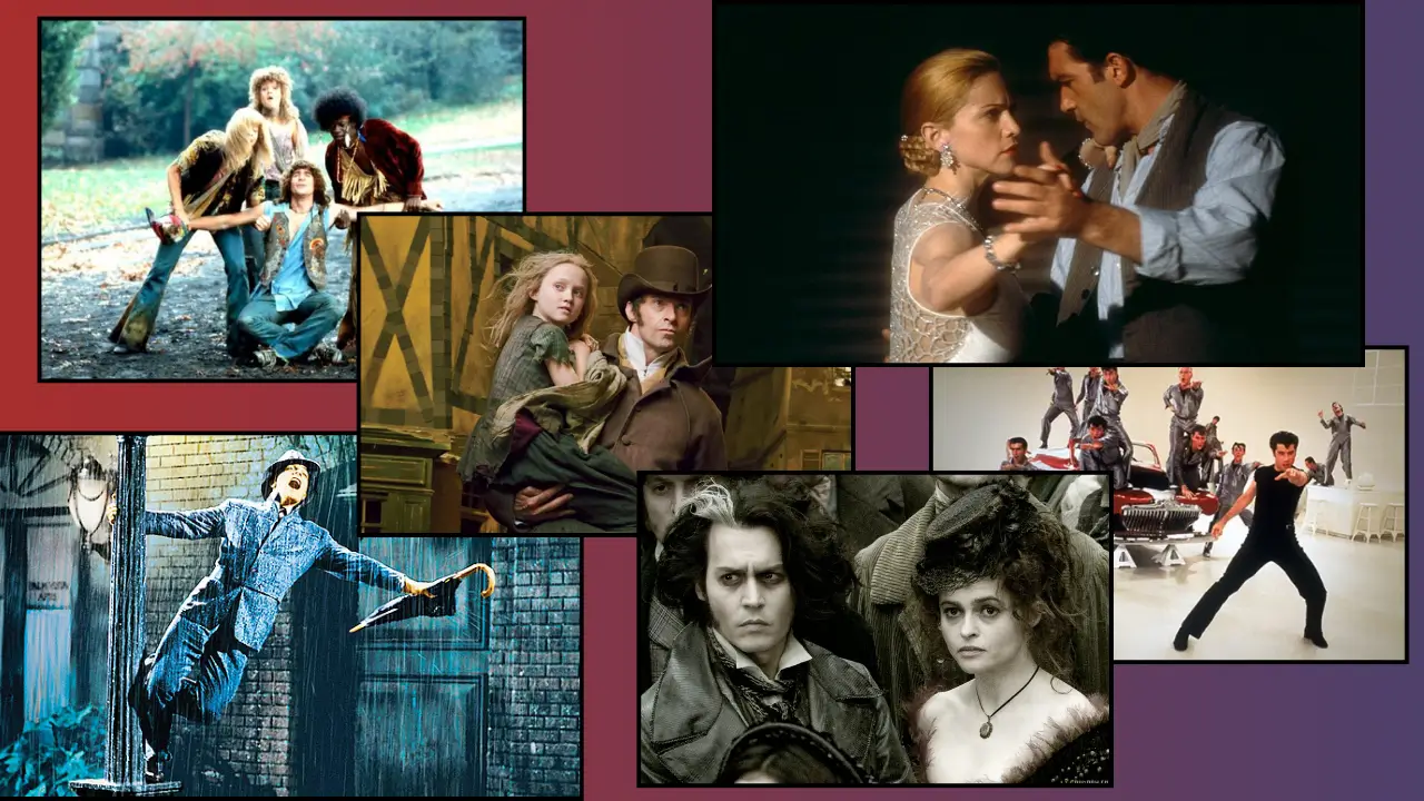Filmes musicais - Filmes musicais famosos