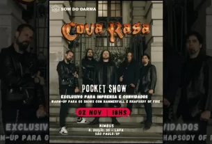 POCKET SHOW DA BANDA COVA RASA - SOM DO DARMA