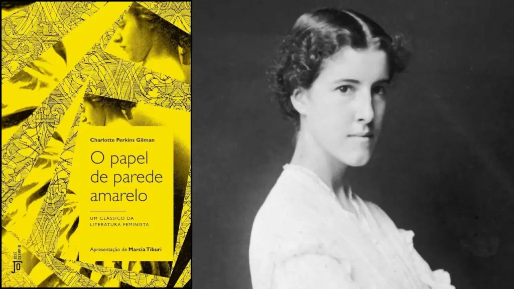 livros sobre violência contra a mulher - O papel de parede amarelo