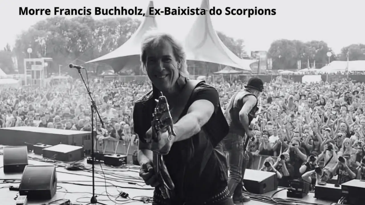Morre Francis Buchholz, Ex-Baixista do Scorpions