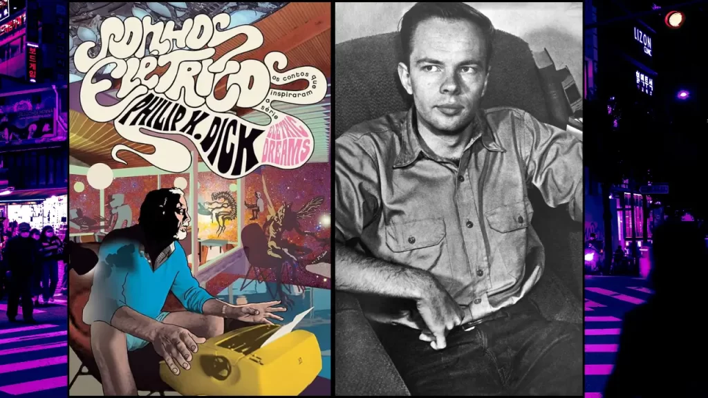 livros cyberpunk - sonhos eletricos