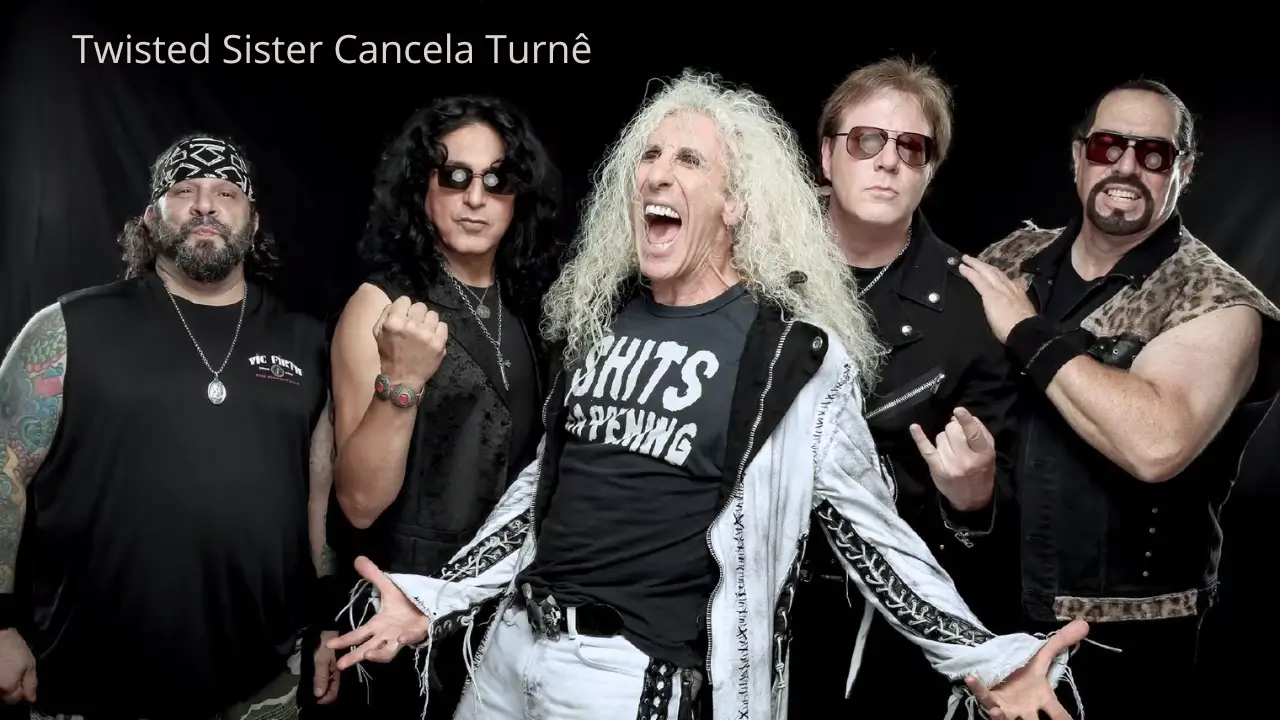 Twisted Sister Cancela Turnê de 50 Anos por Problemas de Saúde de Dee Snider 