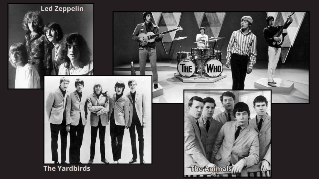 rock inglês - bandas de rock britânicas