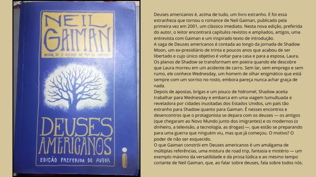 DEUSES AMERICANOS - 9788551000724