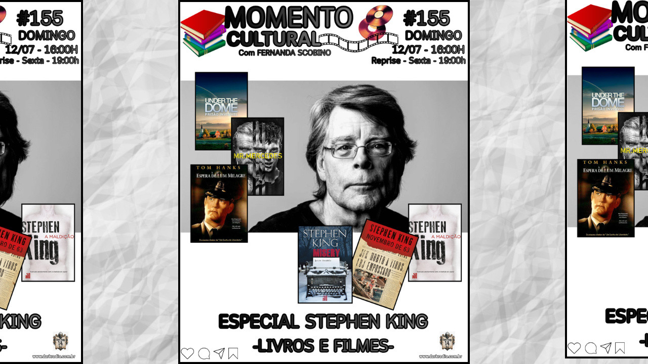 MOMENTO CULTURAL #155 - STEPHEN KING