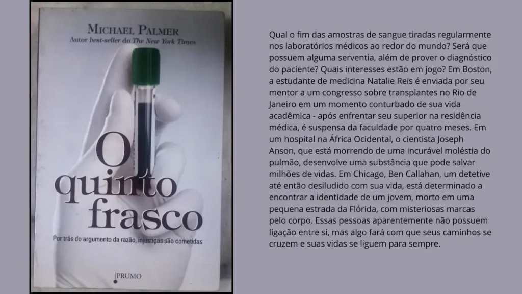 O QUINTO FRASCO - 9788579270277