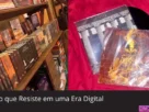 livros impressos - discos de vinil