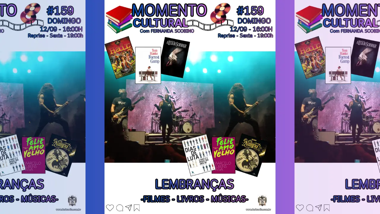 MOMENTO CULTURAL #159 - LEMBRANÇAS